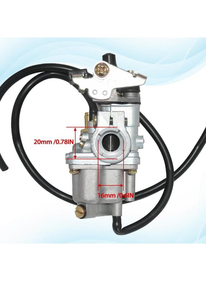 JDLLONG LT50 Carburetor For Suzuki 50 LT-A50 2002-2005 LT50 LT 50 1983-1987 JR50 1984-2006 ATV Quadrunner Carb with Air Filter Box - Image 3
