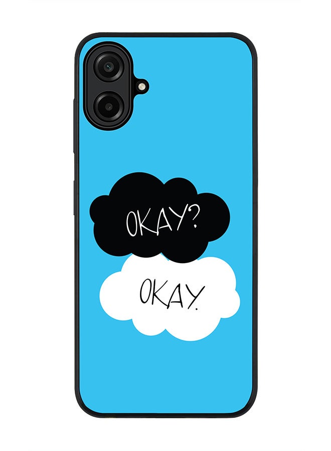 Stylizedd For Samsung Galaxy A07 4G Case,Slim fit Camera Protection, Shockproof Thin Phone cover  - Okay Okay