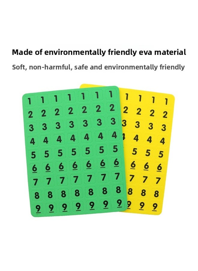 Generic - Within 1-9 Of The Number Of Square Plate Parent-child Toys Six Nine Square Digital Desktop Games Educational Children's Gifts-Color:Sudoku Square Plate - Image 1