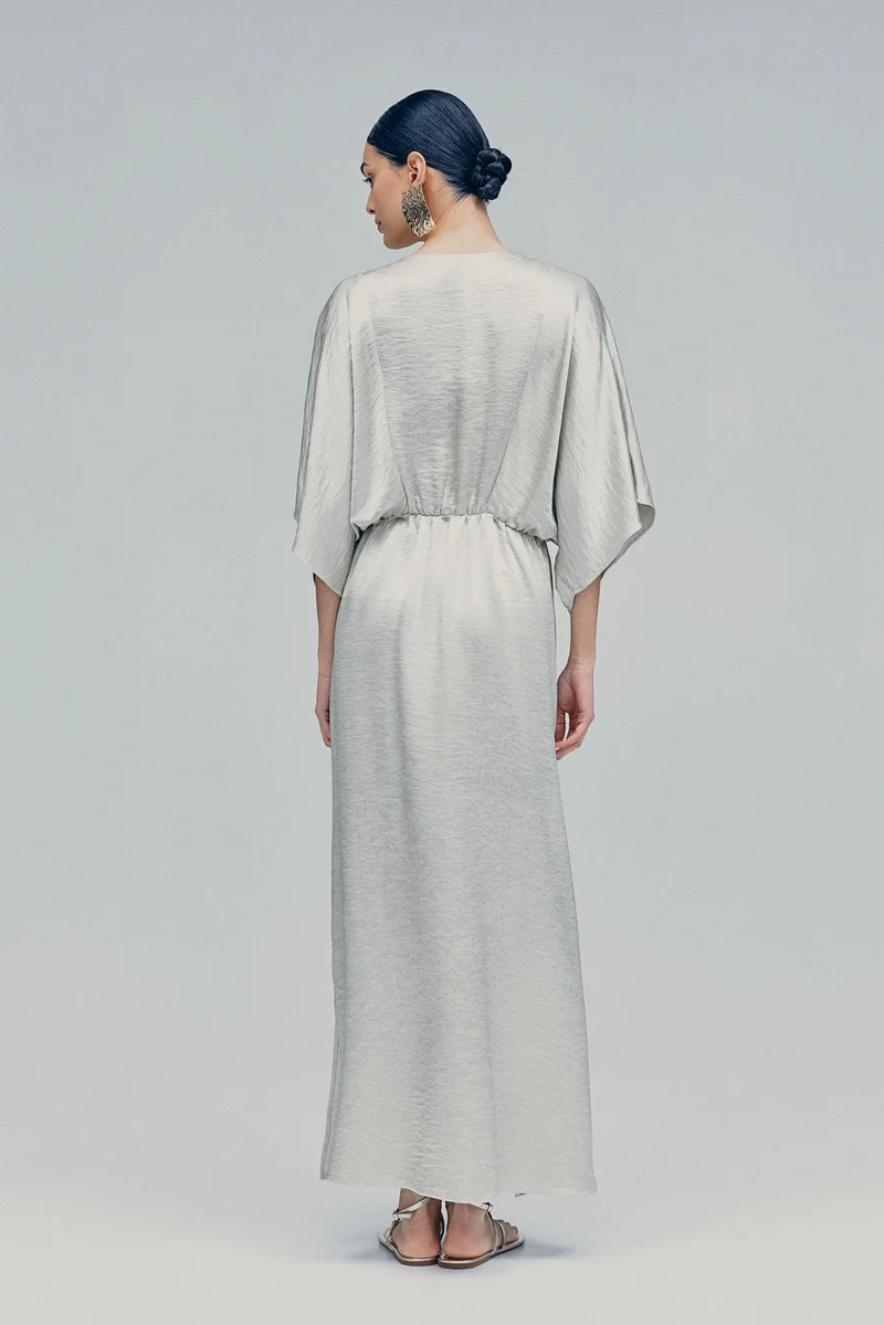 H&M Waisted kaftan dress