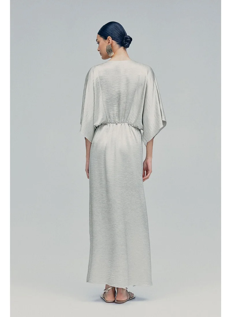 H&M Waisted kaftan dress