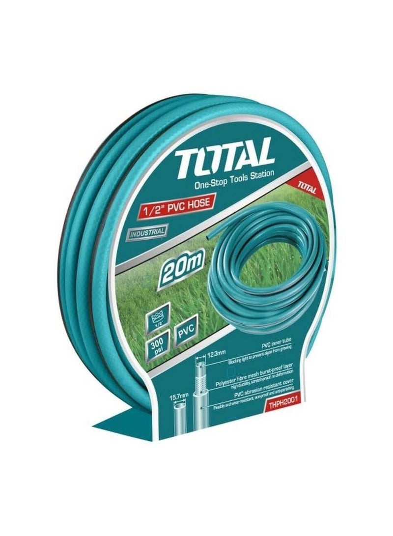 توتال لفة خرطوم مياة نص بوصة 20 متر - Image 2