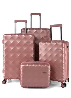 MAGELLAN Magellan ABS+PC Trolley 4Pc Set 2111/4P Pink  - Image 1