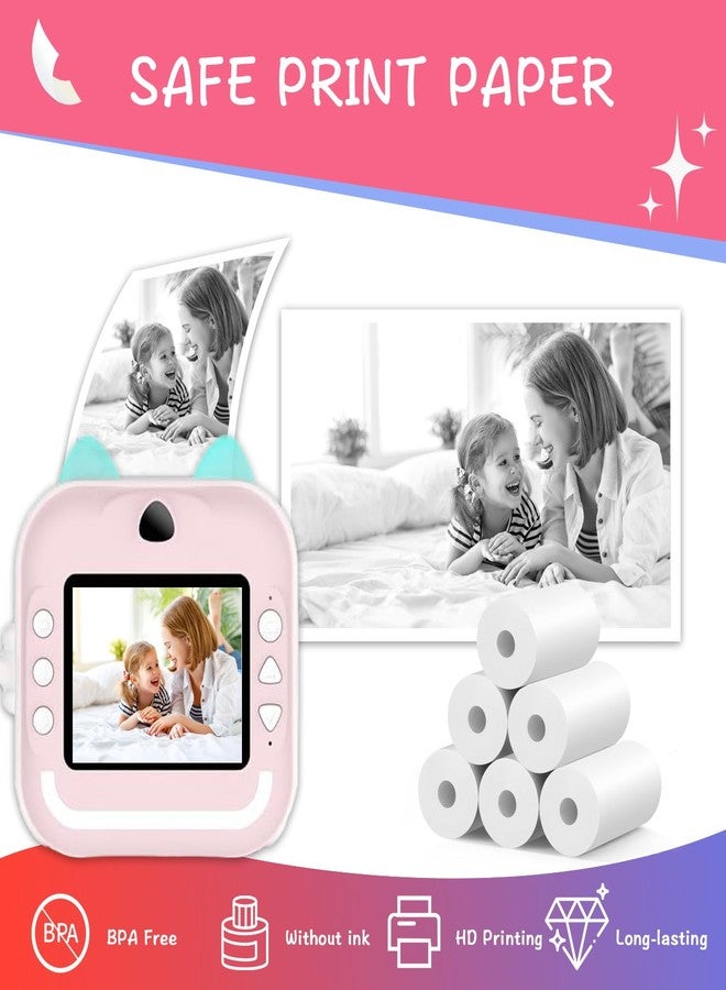 MIARALA 10 Rolls Instant Camera Refill Print Paper, HD Paper Camera, Kidizoom Print Camera Paper Refill for Most Kids Instant Camera - Image 2