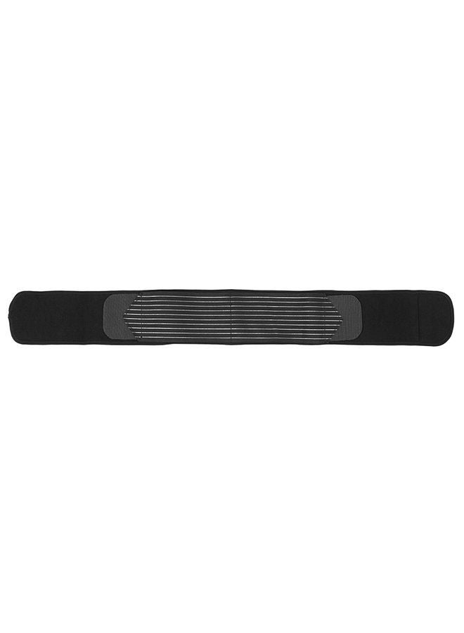 NIBEMINENT Lower Back Brace Belt Adjustable Lumbar Support Waist 17 x 12 4cm  - Image 1