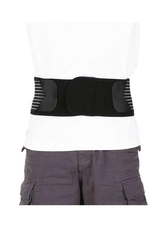NIBEMINENT Lower Back Brace Belt Adjustable Lumbar Support Waist 17 x 12 4cm  - Image 5