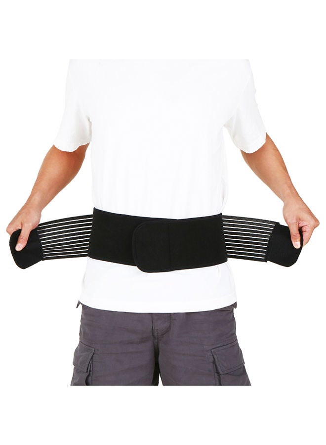 NIBEMINENT Lower Back Brace Belt Adjustable Lumbar Support Waist 17 x 12 4cm  - Image 2