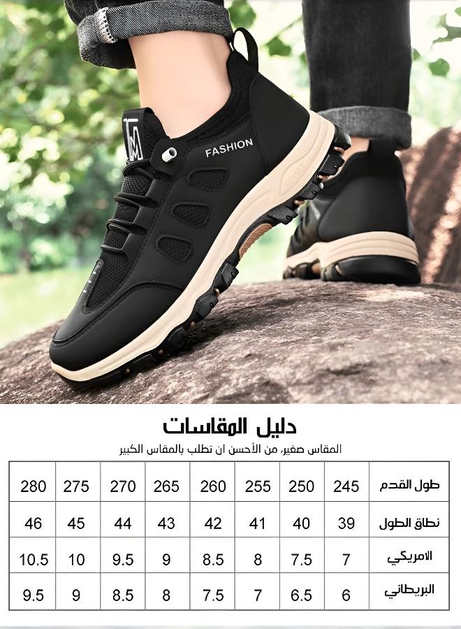 Men's Lightweight, Wear-Resistant, Shock-Absorbing Sports Shoes - for Mountain Climbing and Daily Hiking, for Adults and Sports Enthusiasts - Image 3