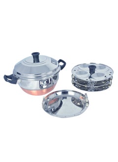 KCL KCL 12 Idly Maker Steamer Copper & Gas Base 