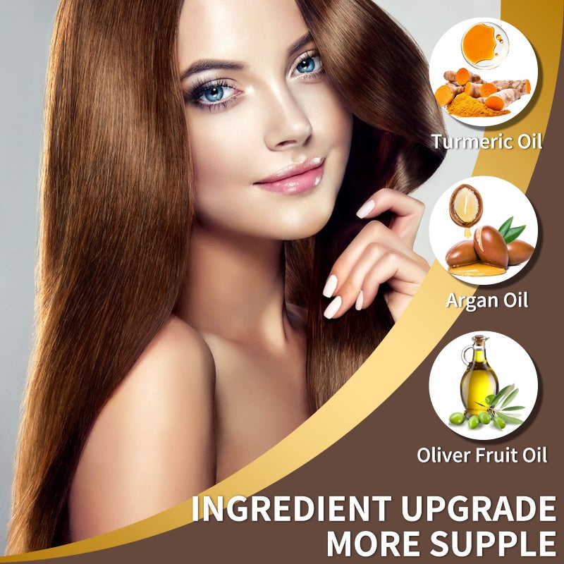 COSMTEK Dark Brown Hair Dye Shampoo Permanent for Men&Women,Instant Hair Color Shampoo for Gray Hair Coverage and Beard,3-In-1 Shampoo for Color Treated Hair,Lasts 30 Days/500ml/Ammonia-Free/Natural herbal Ingredients. - Image 3