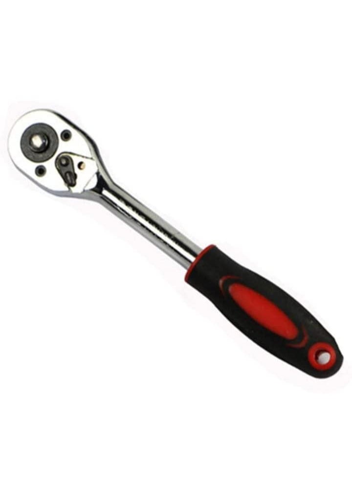 QYA FLUKE QYA CRV Auto Tools Square AntiSlip HandGrip Head Drive Ratchet Wrench Repair Tools 12inch 257mm  - Image 1