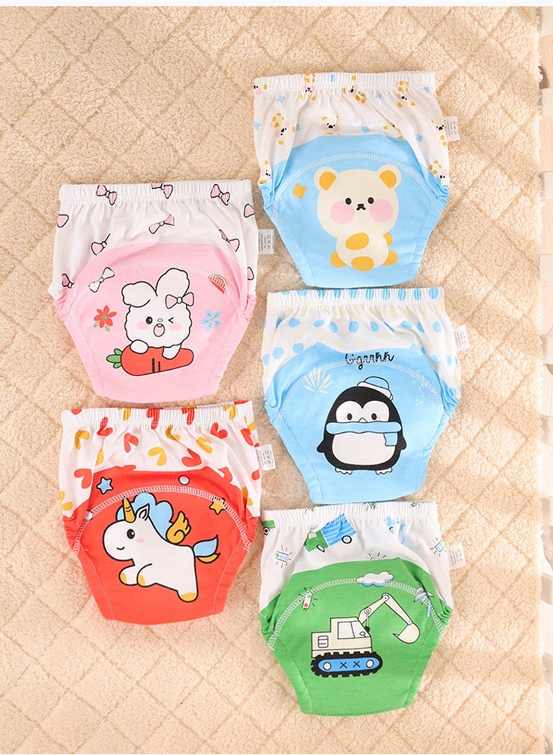 Loquat 5PCS  Baby Reusable Cloth Diaper