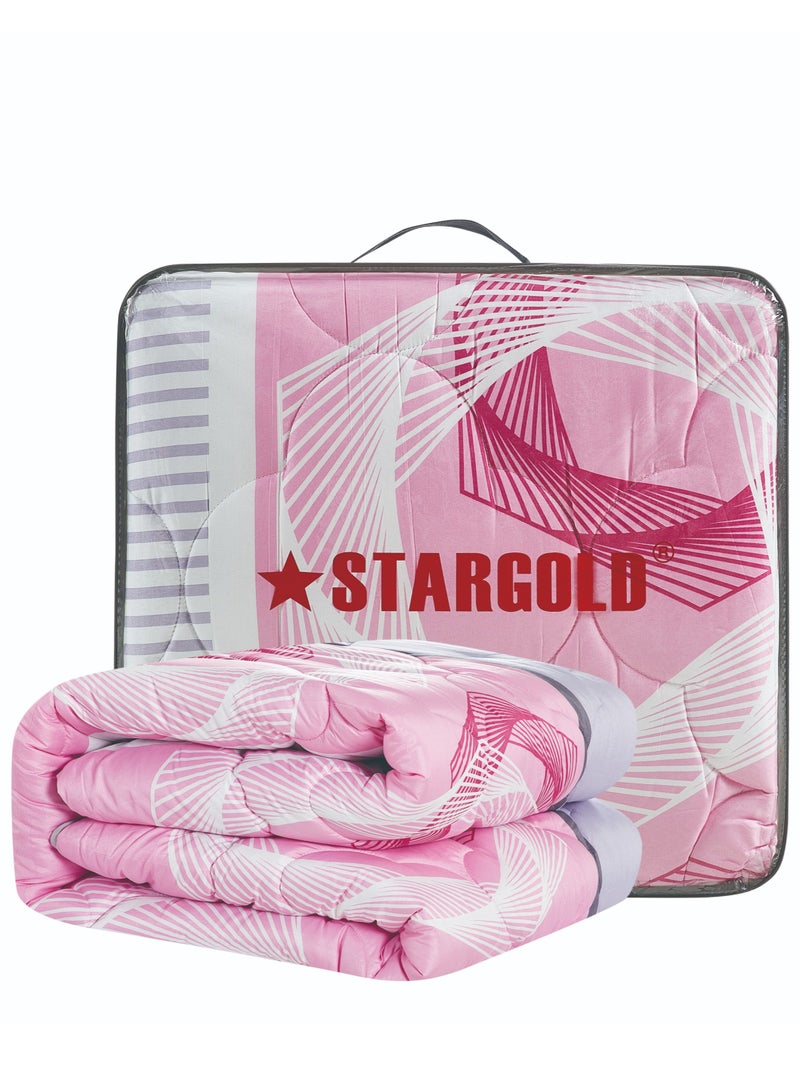 Stargold Super Soft Printed Comforter, 6pcs Set, Microfiber High-Quality Fabric, Stylish and Premium Design, Durable, Ideal For Home Bedroom 240X220CM  - Image 3