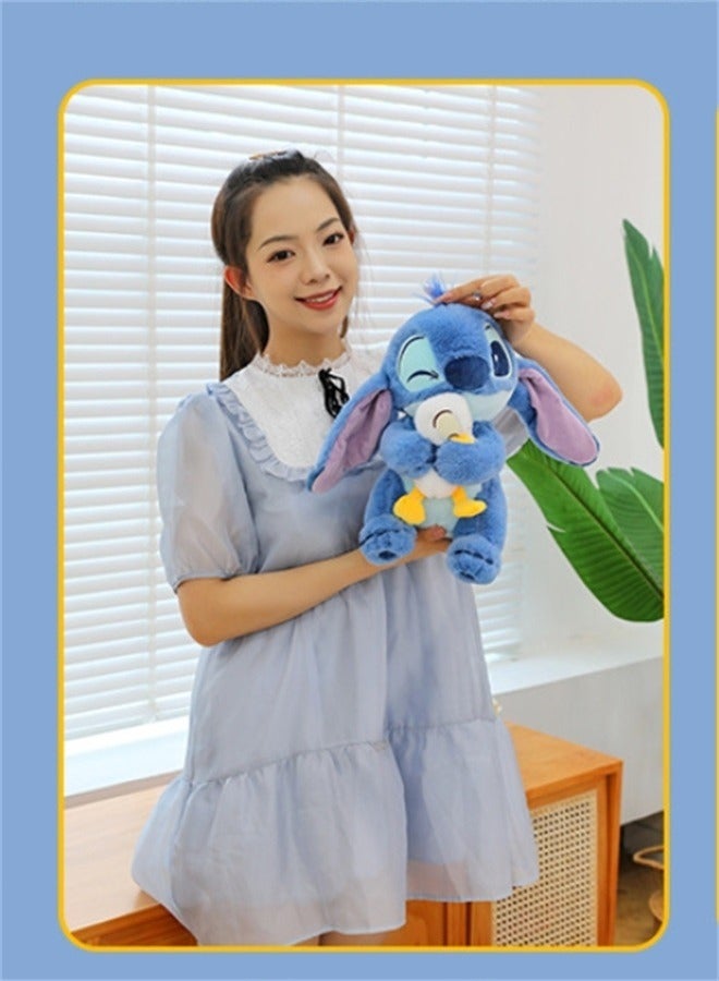 STITCH Cartoon Stitch Plush Doll Pillow doll for child 30cm Blue  - Image 3