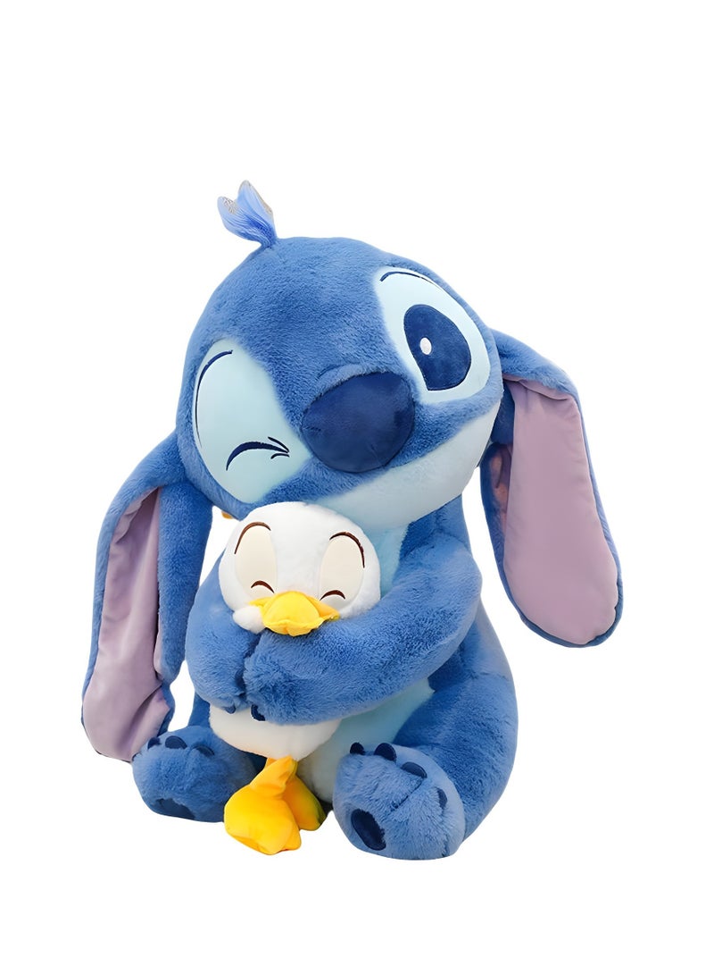 STITCH Cartoon Stitch Plush Doll Pillow doll for child 30cm Blue  - Image 5
