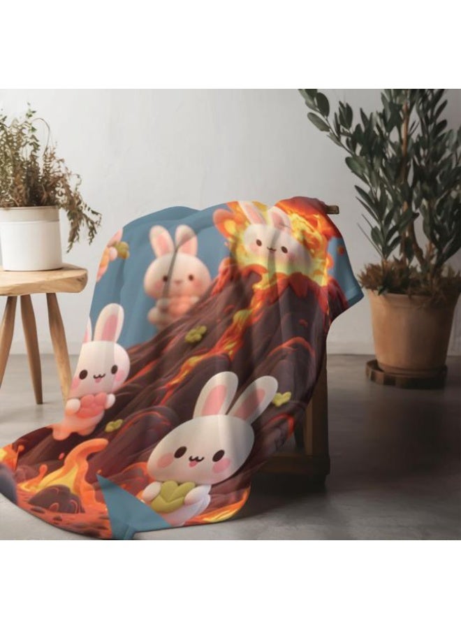 general Baby and children's cartoon flannel thin blanket (warm and comfortable, suitable for sleep, game use) 70cm*100cm - Image 5