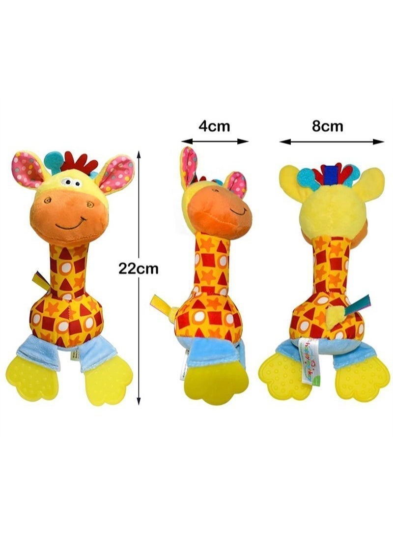 Newborn Baby Rattle Toys 0-6 Months, Soft Handle & Bed Hanging Bell for Baby Girl Boy Gifts, Sensory Development Toy to Stimulate Hearing and Concentration - Image 5