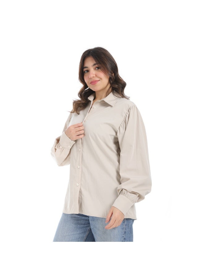 Cocktail 5653-shirt-beige - Image 2