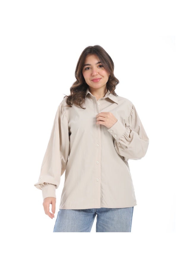 Cocktail 5653-shirt-beige - Image 1
