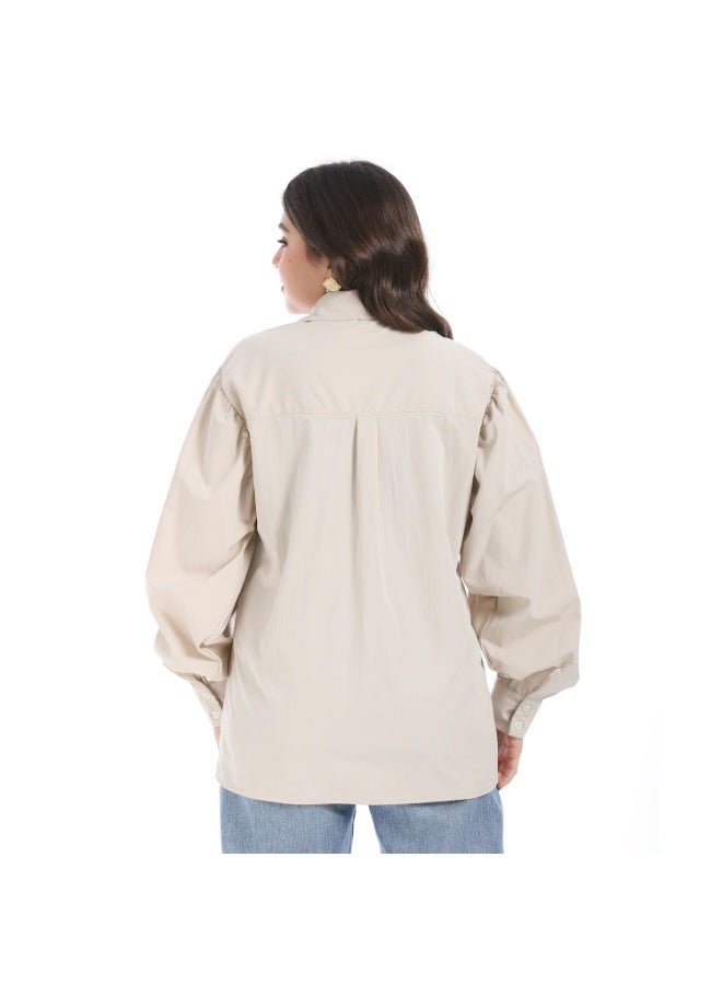 Cocktail 5653-shirt-beige - Image 3