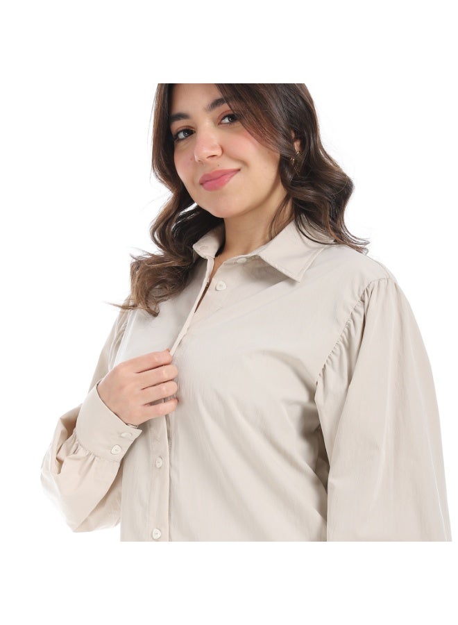 Cocktail 5653-shirt-beige - Image 4