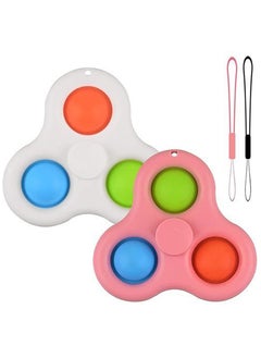 Generic Simple Dimple Fidget Toy 3 Pops Spinner  - Image 3