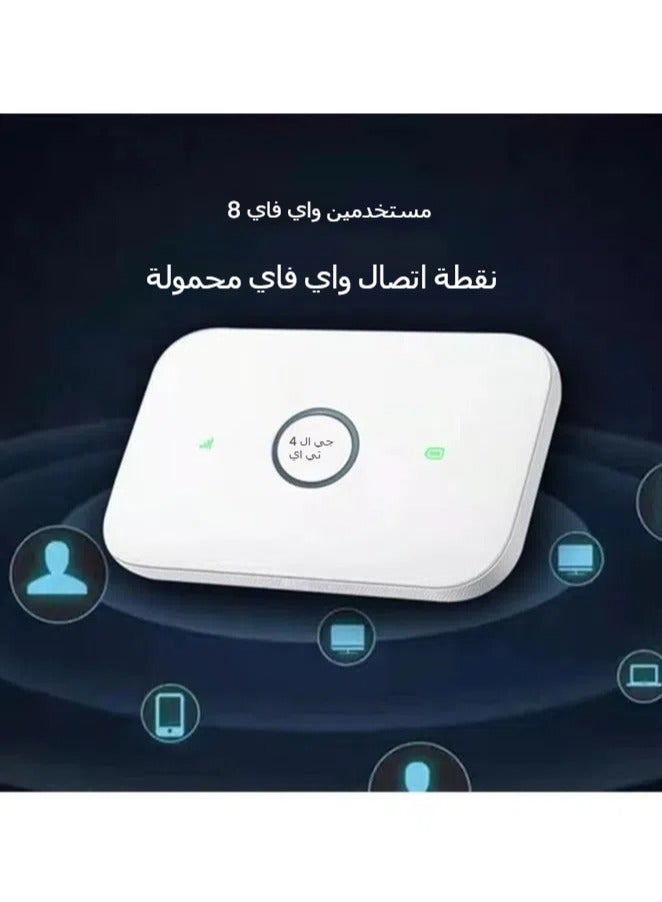 general 4G Router Wireless Wifi Portable Travel USB Powered WiFi Modem with SIM Card Slot for Up to 8 Devices to Share - Image 2