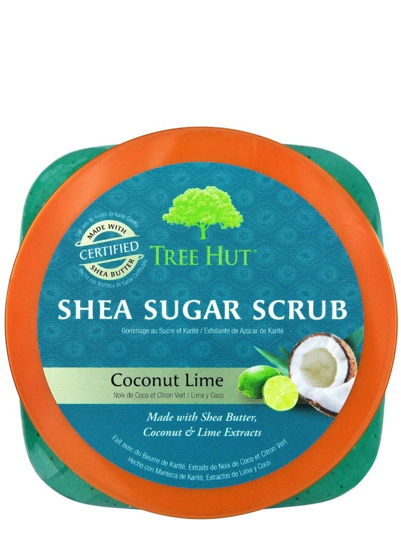 Tree Hut Shea Sugar Body Scrub Coconut Lime 510 g  - Image 3