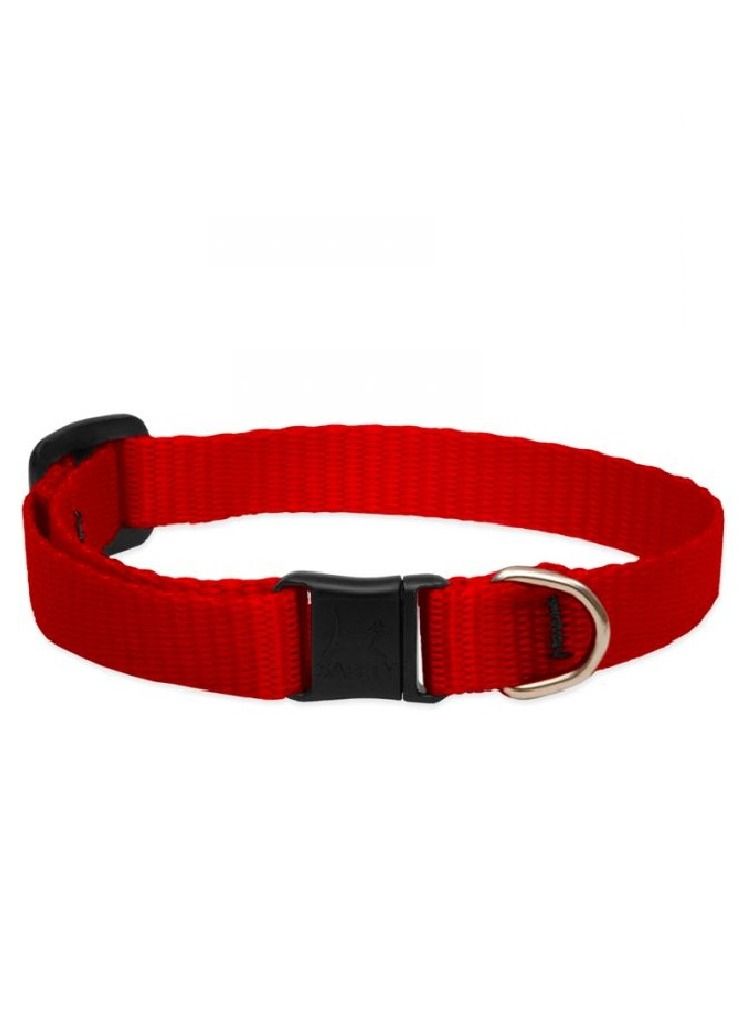 Basic Solids Safety Cat Collar Without Bell Red