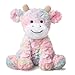 Hopearl Adorable Plush Cow Toy Colorful Floppy Dairy Cattle Soft Stuffed Animal Cute Birthday Gifts for Boys Girls Kids Toddlers Rainbow 9 - Image 3