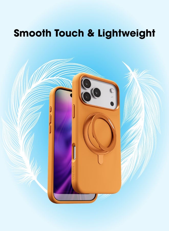 blupebble RingFlex MagSafe Compatible Case with 360° Foldable & Rotatable Kickstand for iPhone 17 Pro / iPhone 17 Pro Max – Shockproof Slim Protective Cover - Image 5