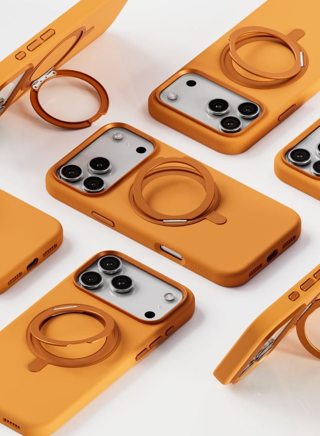 blupebble RingFlex MagSafe Compatible Case with 360° Foldable & Rotatable Kickstand for iPhone 17 Pro / iPhone 17 Pro Max – Shockproof Slim Protective Cover - Image 4