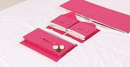 VIDORA VIDORA Foldable 2 Layer 3 Drawers Fabric Storage Box Bra Storage Box Underwear Socks Cosmetics Closet Organizer Collapsible Storage Drawers Cloth Cabinet  - Image 5