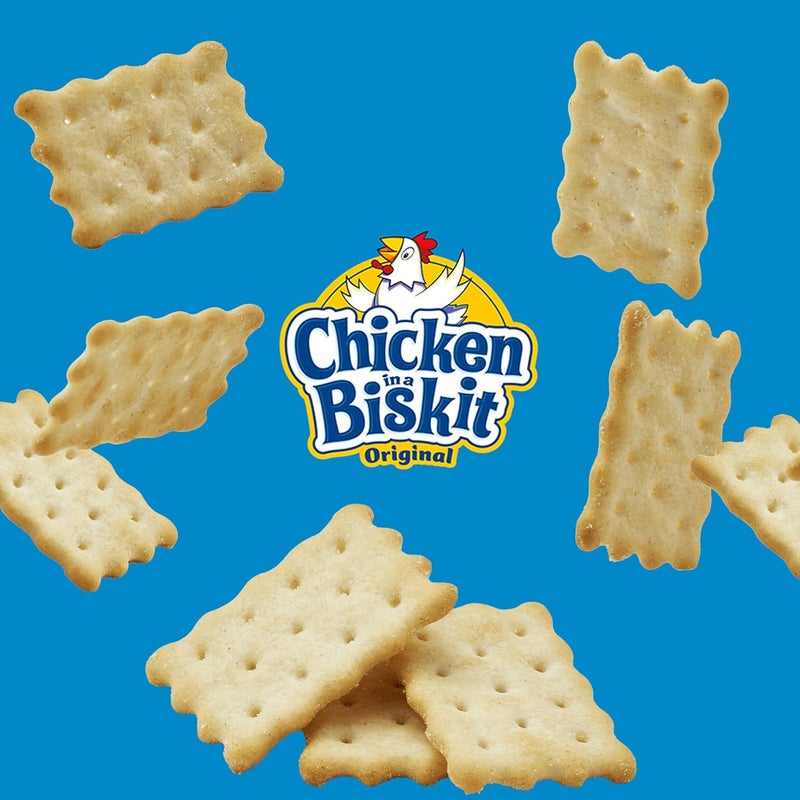 Nabisco Chicken in a Biskit Original Baked Snack Crackers, Family Size, 12 oz - Image 4