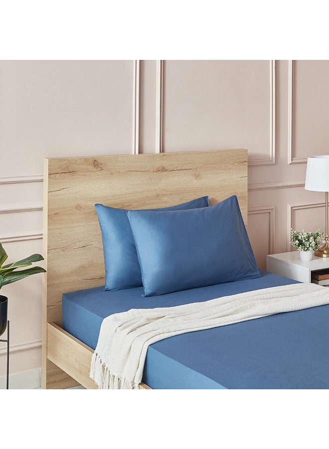 Home Box طقم أغطية وسائد قطنية أساسية من قطعتين 75 × 50 سم - Image 5