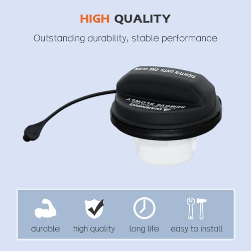 A ABIGAIL 31010-3L600 Fuel Tank Cap Gas Cap Compatible with Hyundai Accent Azera Elantra GT Entourage Equus Genesis Coupe Santa Fe Sonata Tucson Veloster Kia soul sedona Forte Sportage Sorento Optima - Image 2