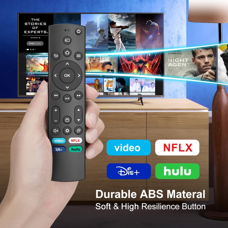 Angrox Universal-TV-Remote-Control for Samsung/LG/Vizio/TCL/Hisense/Sony/Philips/Roku Smart TVs - Image 4