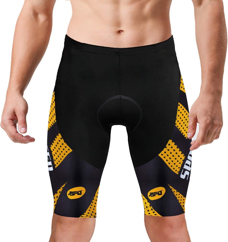 sponeed Men's Cycling Padded Shorts Men Bike Short Pants Cycle Spandex Tights Biking Wear - Image 3