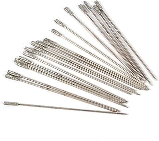 Zerodis Zerodis 1 mm Diamond coated Lapidary Drill Hole Needle Solid Bits for Jewelry Agate 20Pcs  - Image 1
