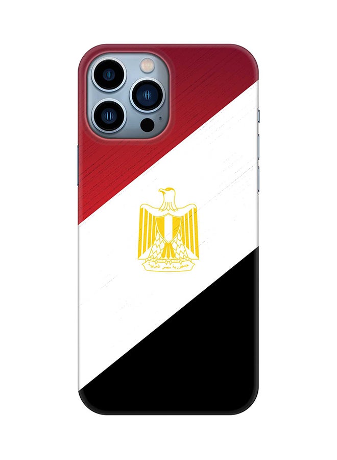 Stylizedd Case for iPhone 15 Pro Max Slim Snap Classic Series Mobile Cover Hard PC Shield Matte Finish Phone CasePrint - Flag Of Egypt - Image 1