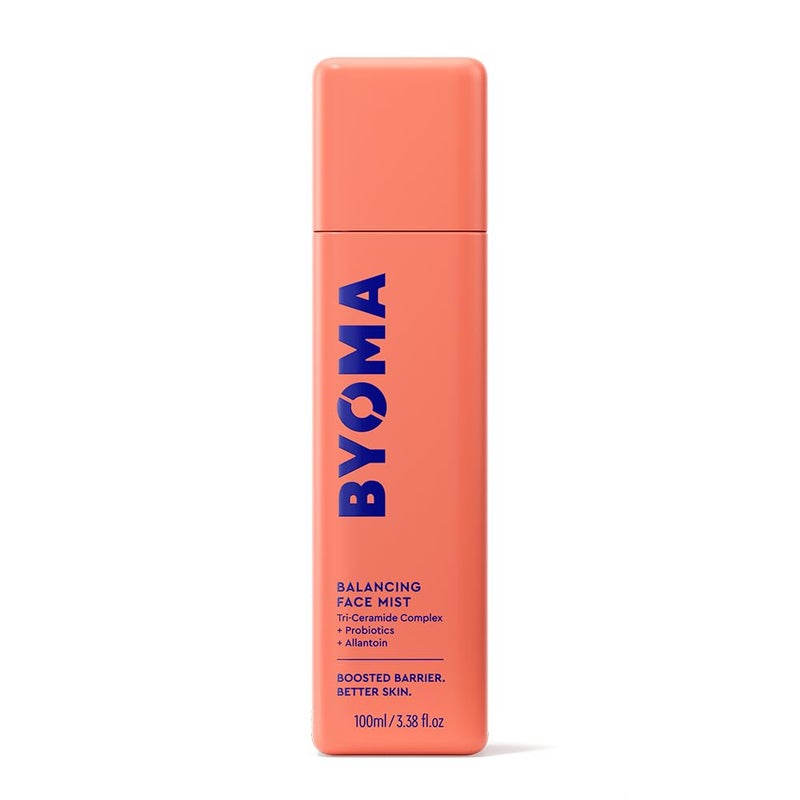 BYOMA Balancing Face Mist - pH Balanced Face Toner with Ceramides, Probiotics & Allantoin - Alcohol Free Toner Spray - Balance, Soothe & Refresh Throughout The Day - 3.38 fl. oz - Image 1