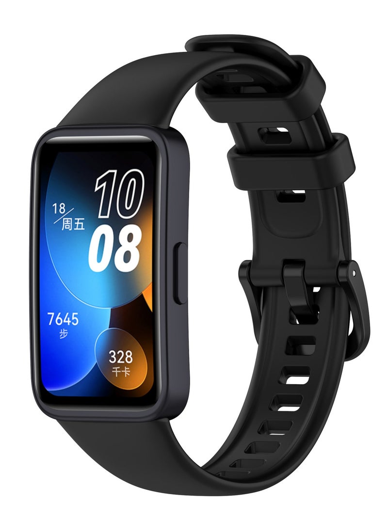 HW 2 Sets Of Huawei Band 8 Band 9 Replacement Straps Including Silicone Protective Case With High-Definition Protective Film  - Image 2