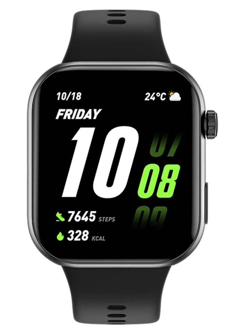 HONOR Choice Watch 2i Smartwatch, 1.85″ AMOLED Display, 14-Day Battery, Bluetooth Calling, Heart Rate & SpO₂ Monitoring, 109 Sports Modes, IP68 Water-Resistant, Android & iOS Black - Image 1