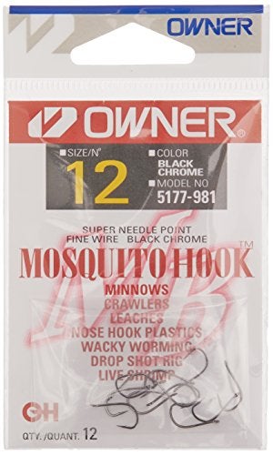 Owner American Mosquito Hook, 6, Chrome (5177-051) - Image 2