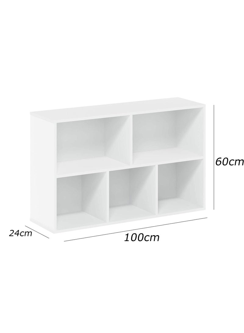 فرنتشر ستور مكتبة مودرن ، ارتفاع 60 سم - عرض 100 سم - عمق 24 سم ، من فرنتشر ستور. - Image 5