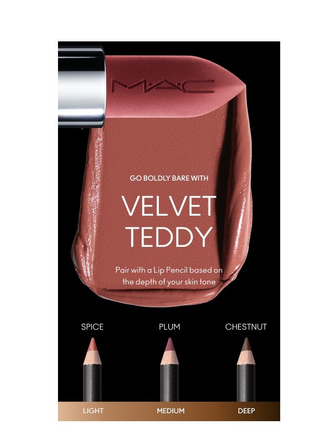 MAC Cosmetics - Matte Lipstick - Velvet Teddy - MACximal - Image 1
