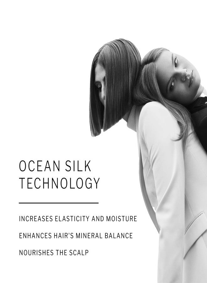 SACHAJUAN Normal Hair Shampoo and Conditioner Set | Ocean Silk Technology for Everyday Cleansing, Volume & Shine | Lightweight Hydration & Detangling | Vegan & Paraben-Free | Pack of 2 (8.4 oz) - Image 5