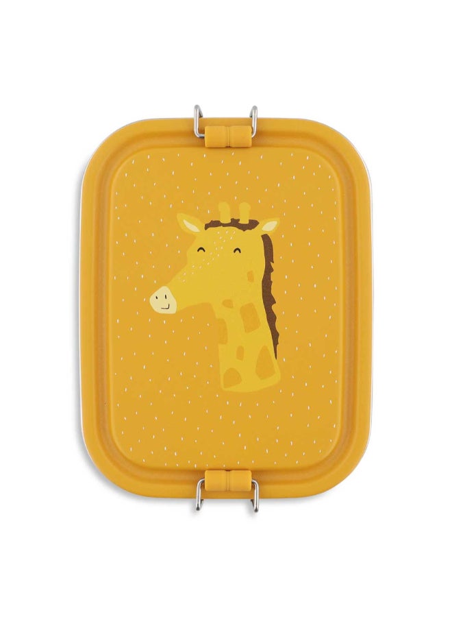 Trixie Stainless Steel Kids Lunch Box Small - Mr. Giraffe - Image 1