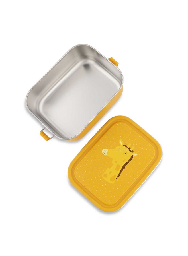 Trixie Stainless Steel Kids Lunch Box Small - Mr. Giraffe - Image 4