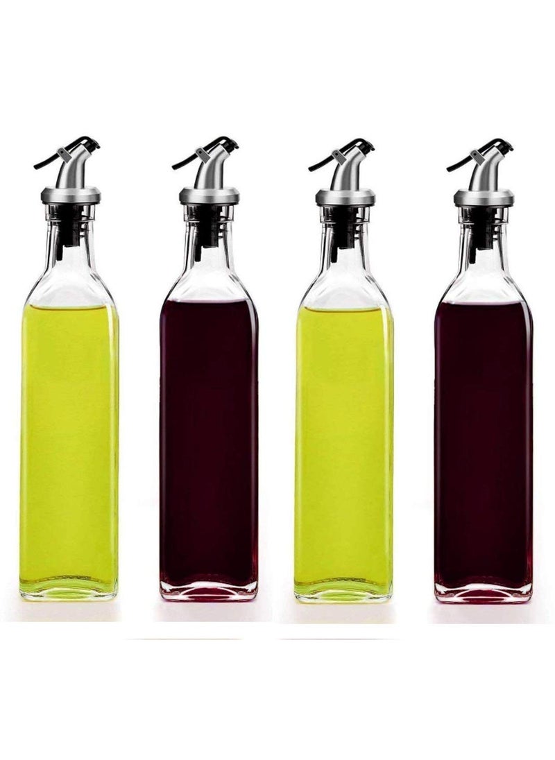 Kmart KHODIYAR Glass Oil Dispenser Glass Oil Bottle Leakproof Oiler Tank Household Oil Glass Oil Bottle Leakproof Oiler Tank Household Pack of 1 5  - Image 4
